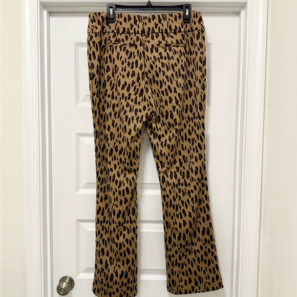 New York & Company Animal Print Pull on Bootcut Pants - Picture 3 of 6